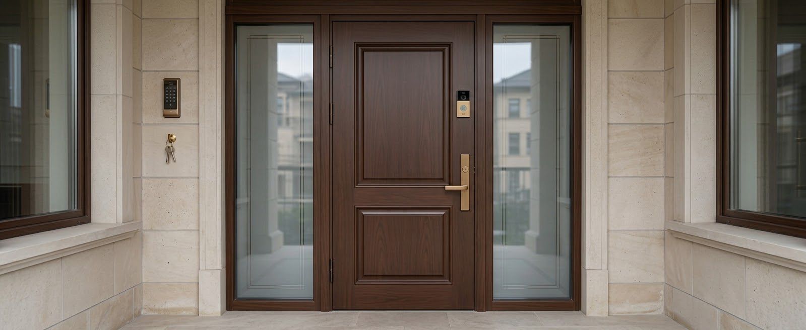 Riparazione porta blindata